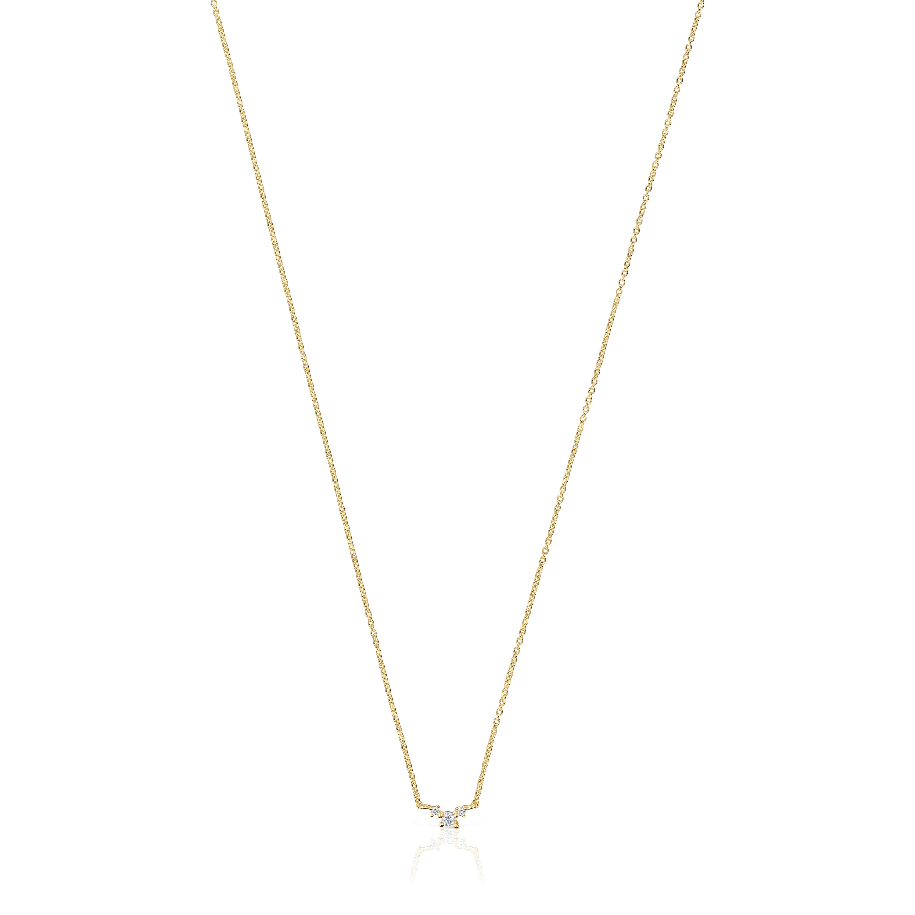 18K solid gold Necklace with diamonds Les Classiques
