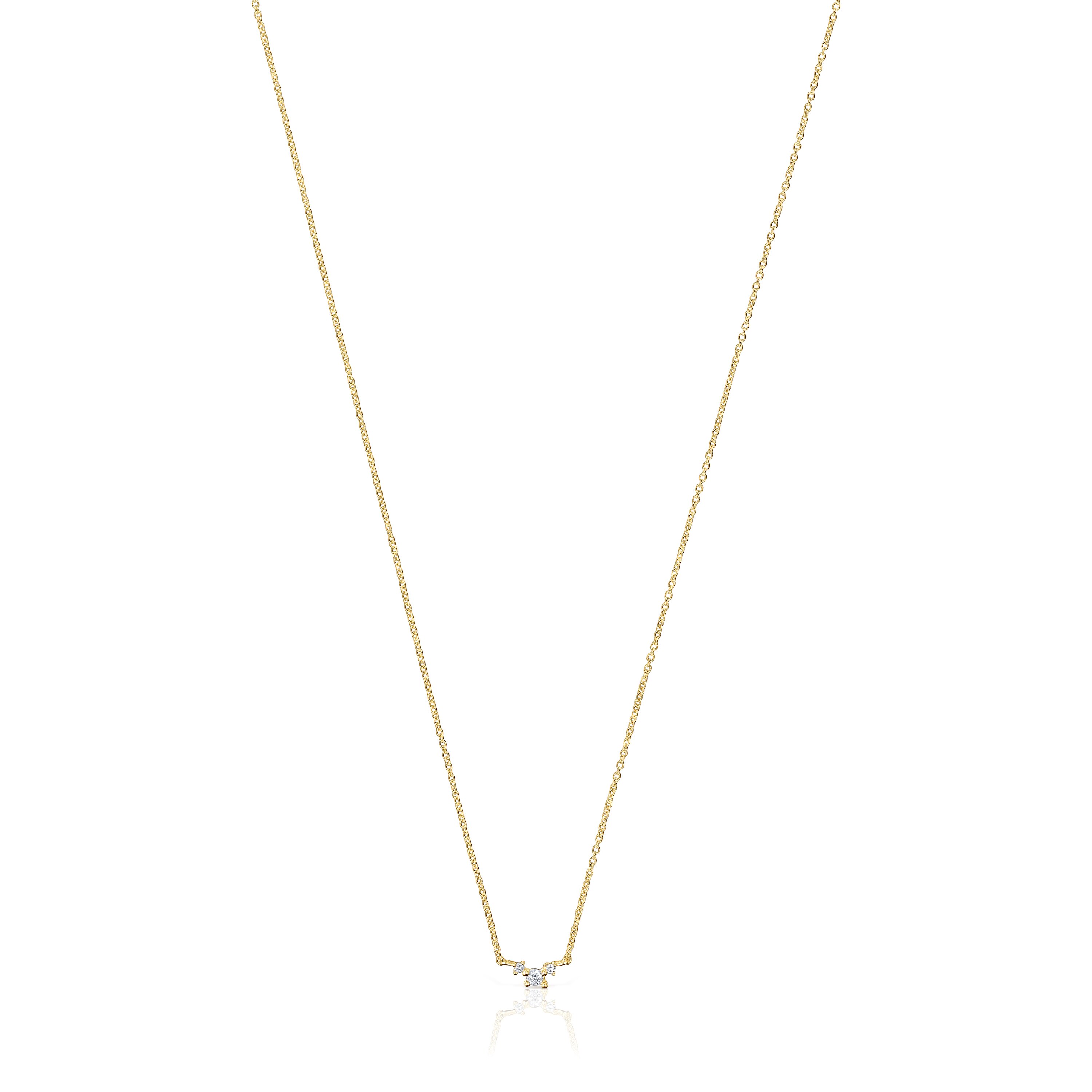 Gold Necklace with diamonds Les Classiques