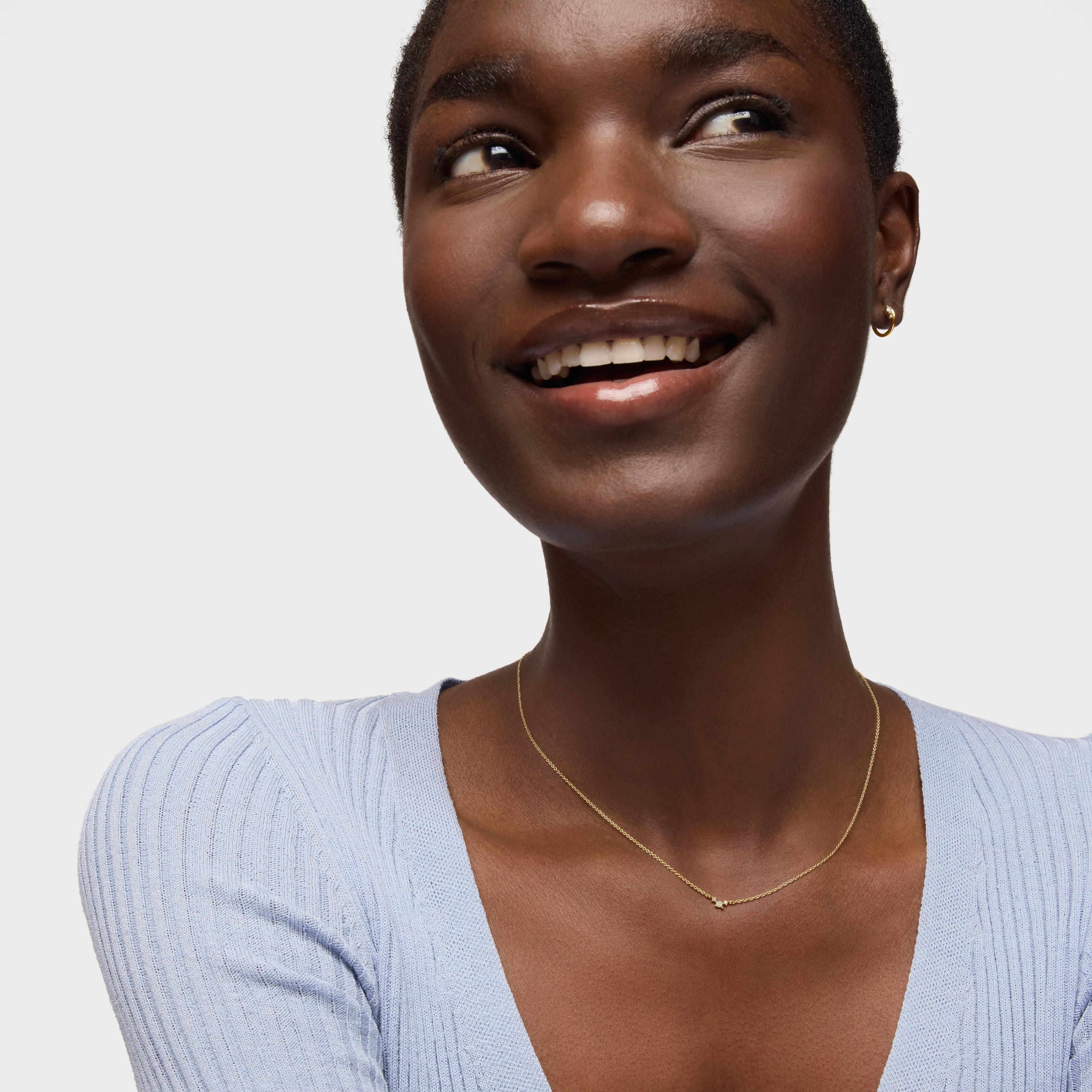 18K solid gold Necklace with diamonds Les Classiques