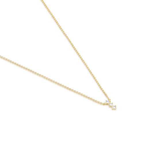 Collar tira de oro y diamantes Les Classiques