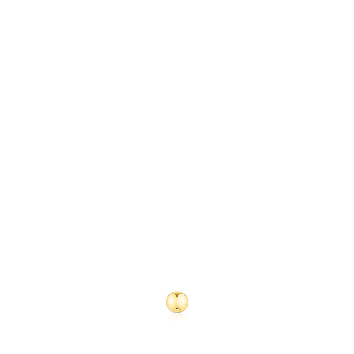 Gold ball Ear piercing Les Classiques