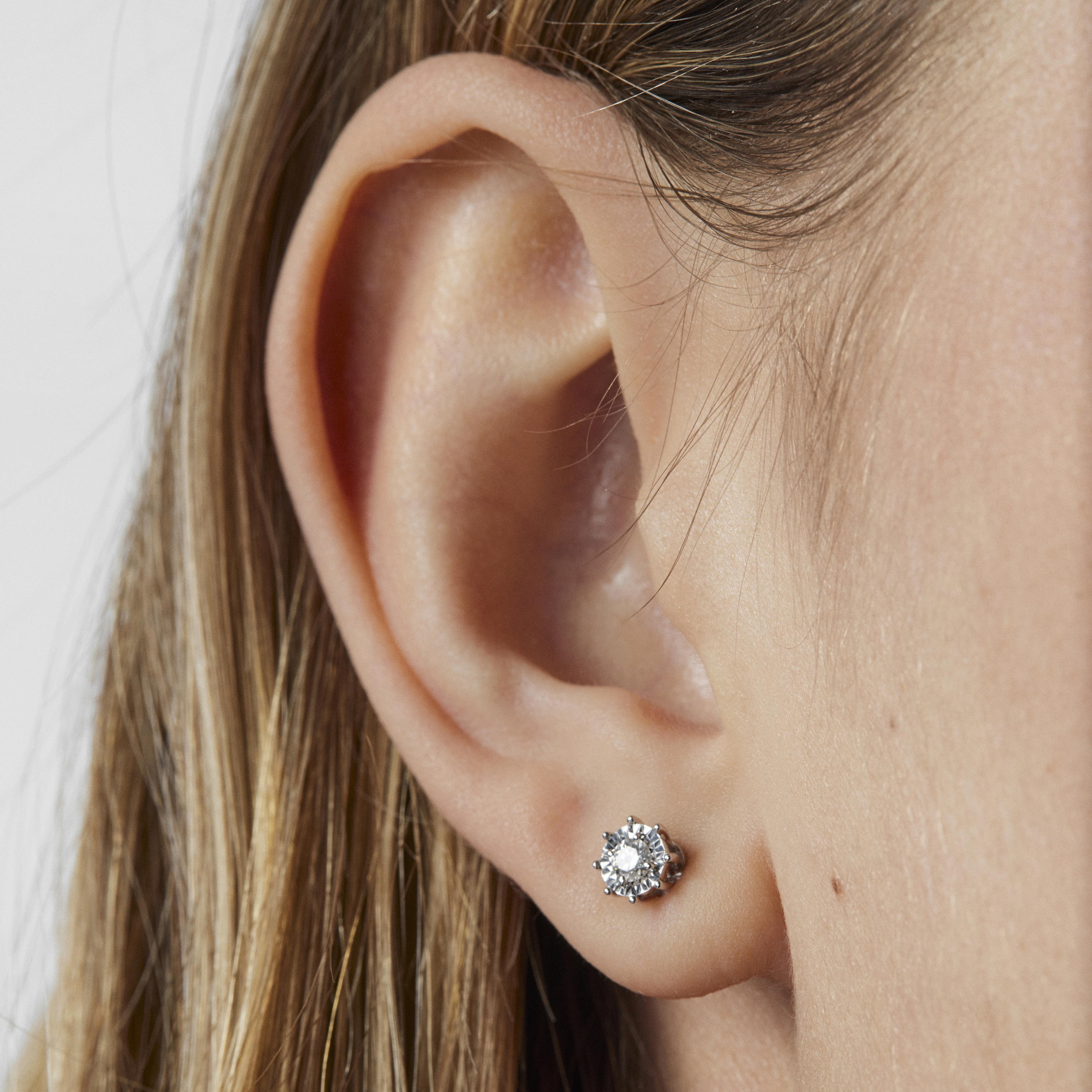 White Gold TOUS Les Classiques Earrings with Diamonds 0,21ct