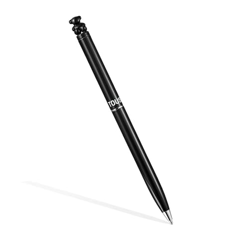 Black-colored chromed Pen with Bold Bear