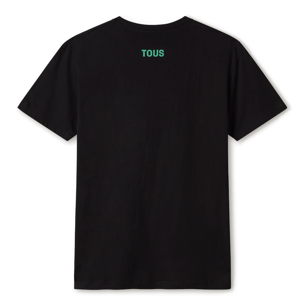 Black and turquoise T-shirt Bear Gemstones image number 1