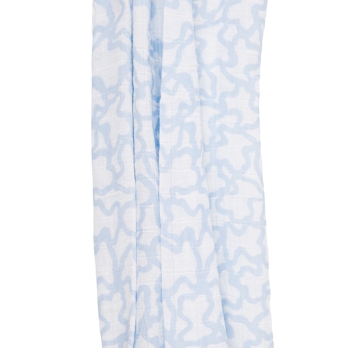 Muselina Kaos con funda Osito Azul Celeste