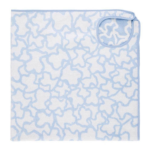 Toalha de Pap&aacute; Kaos Azul Celeste