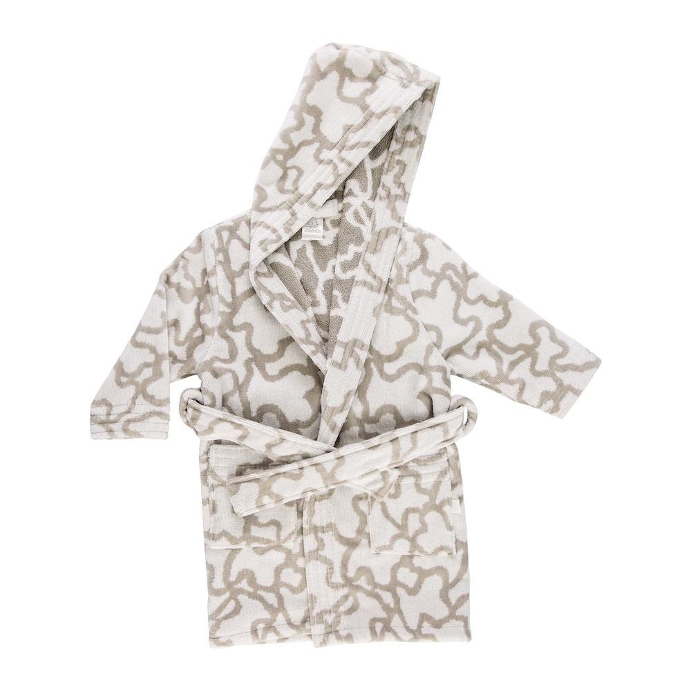 Kaos dressing gown in grey