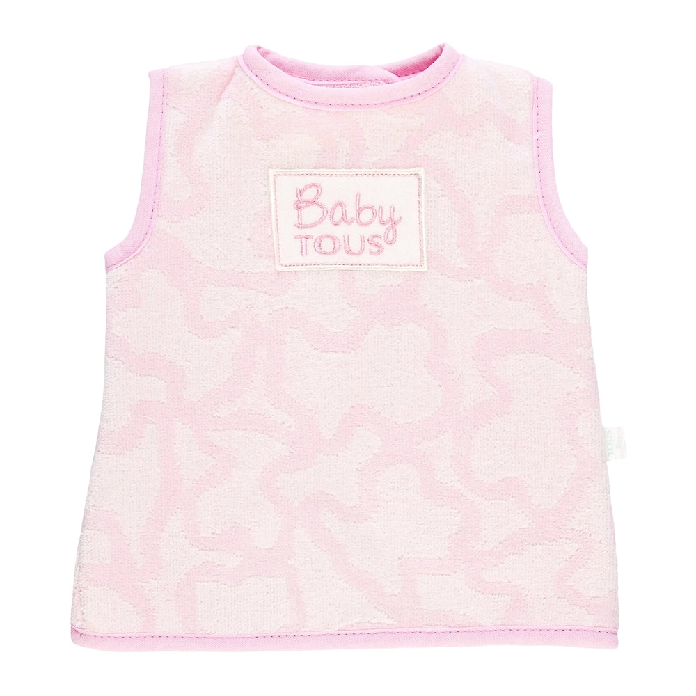 Śliniak-koszulka Kaos w kolorze r&oacute;żowym