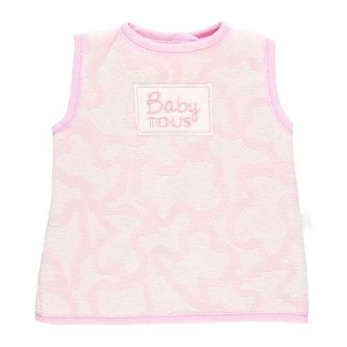 Babero Camiseta Kaos Rosa