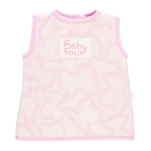 Babero Camiseta Kaos Rosa