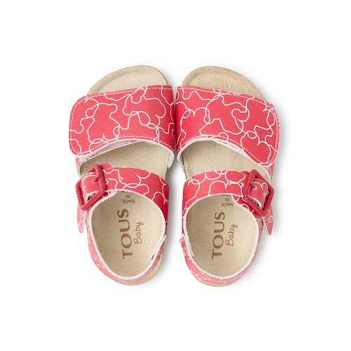 Sandalia de beb&eacute; Line Bear coral image number 0