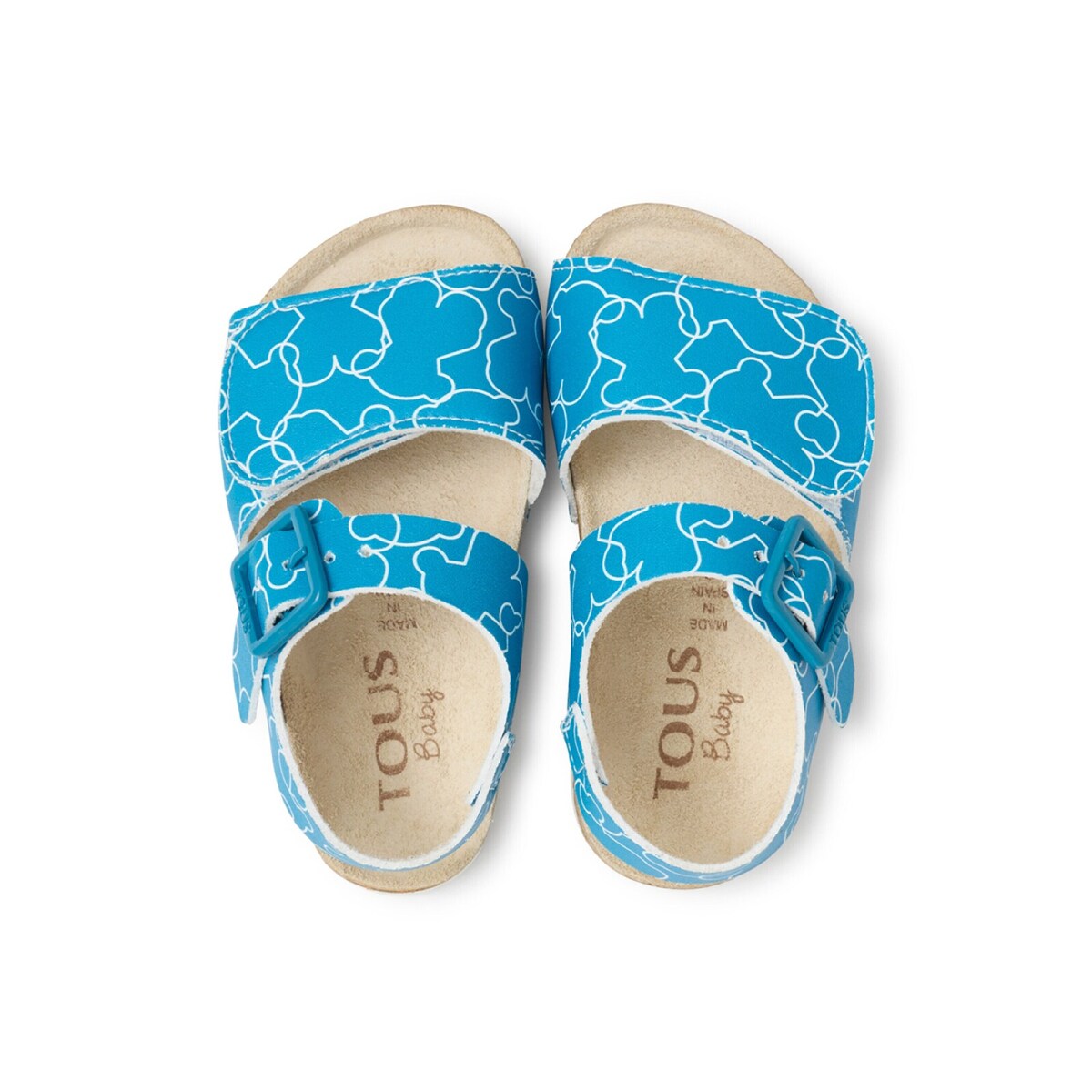 Tous - Sandalia De Bebé Line Bear Azul - Azul