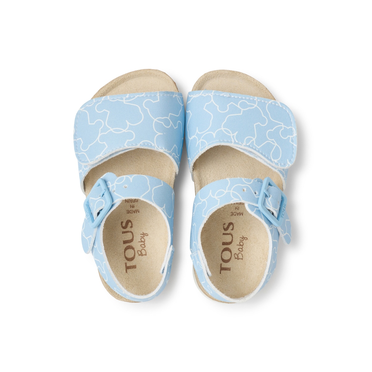 Tous - Sandalia De Bebé Line Bear Azul Celeste - Azul Celeste