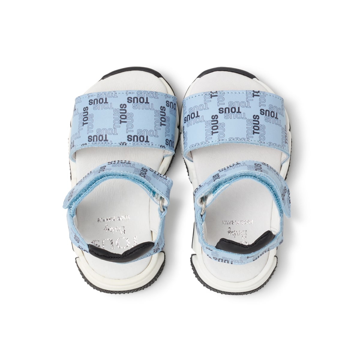 Tous - Sandalia Deportiva De Bebé Logo Azul Celeste - Azul Celeste