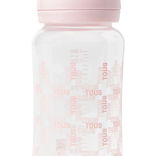 Pack 2 biberones de bebé Square rosa