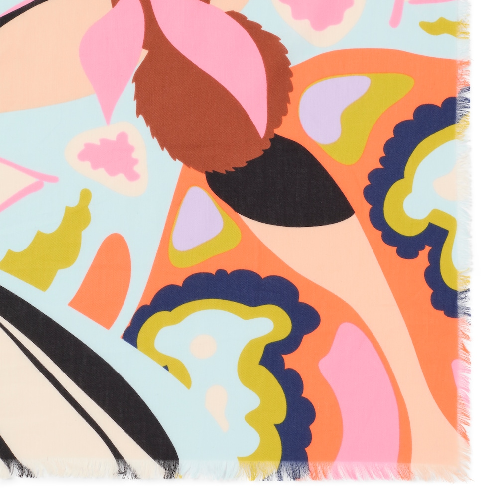 Foulard beige mariposas TOUS Modlin image number 1