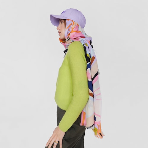 Beige butterfly Foulard TOUS Modlin