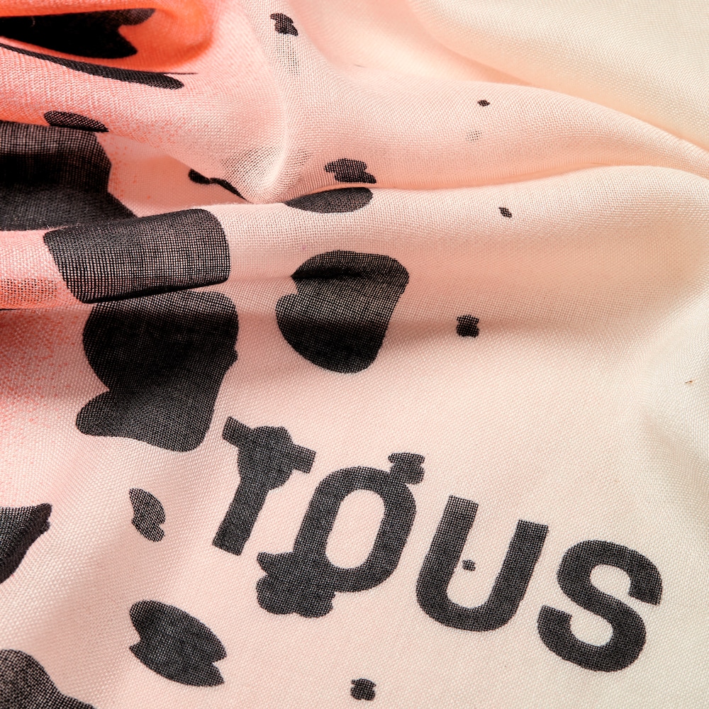 Foulard de modal rosa TOUS Adnams