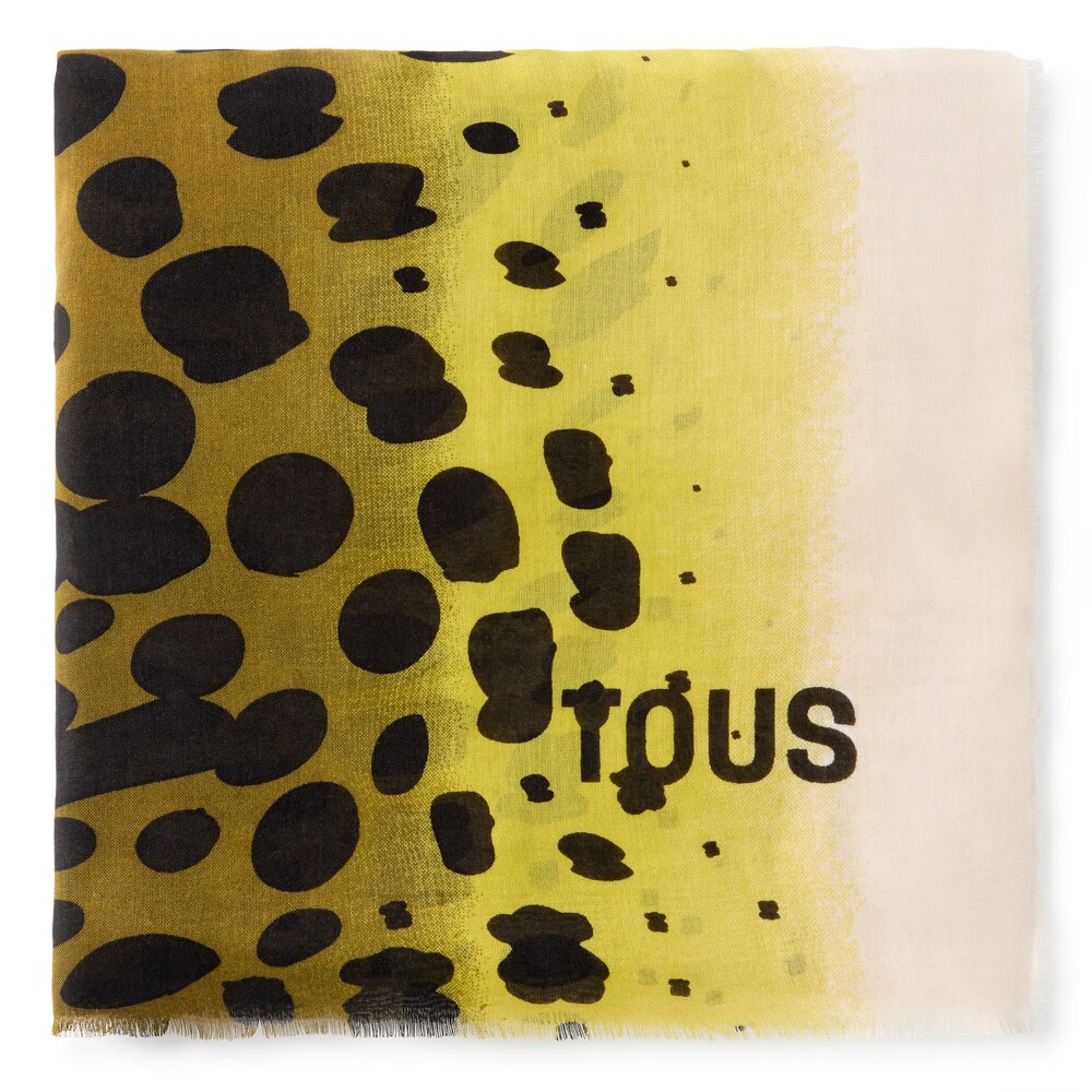 Foulard de modal verde TOUS Adnams image number 0