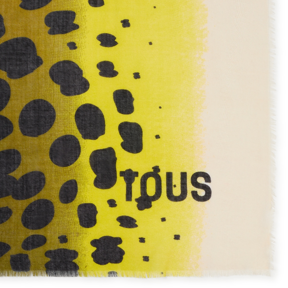 Foulard de modal verde TOUS Adnams