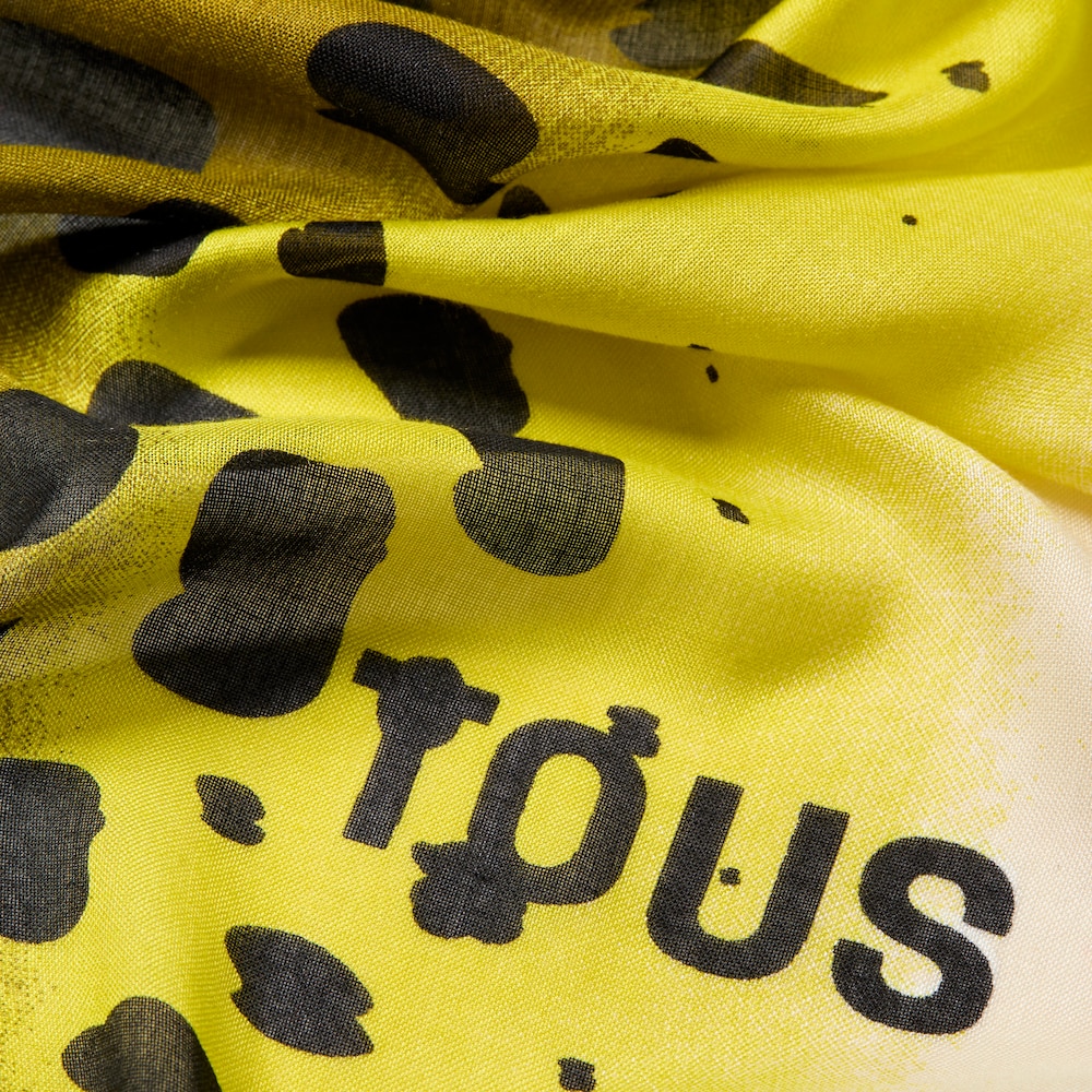 Foulard de modal verde TOUS Adnams