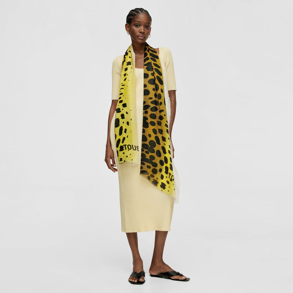 Foulard de modal verde TOUS Adnams