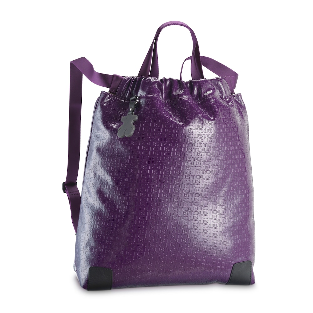 Purple-black colored Lindsay Backpack image number 0