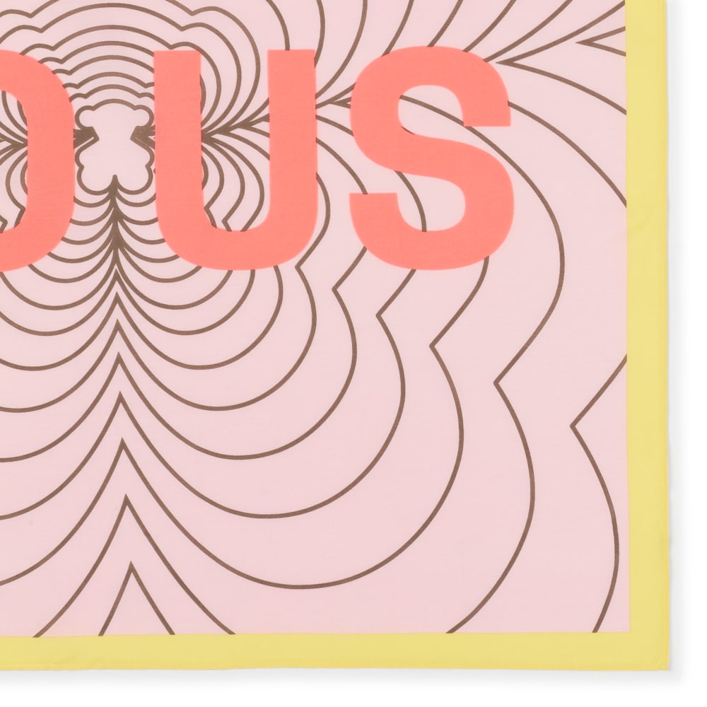 Ż&oacute;łta bandana TOUS Maar