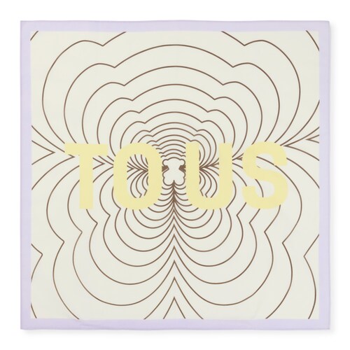 Foulard bandana mauve TOUS Maar