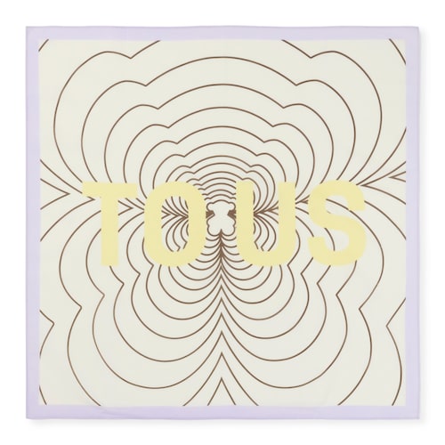 Mauve Bandana scarf TOUS Maar image number 0