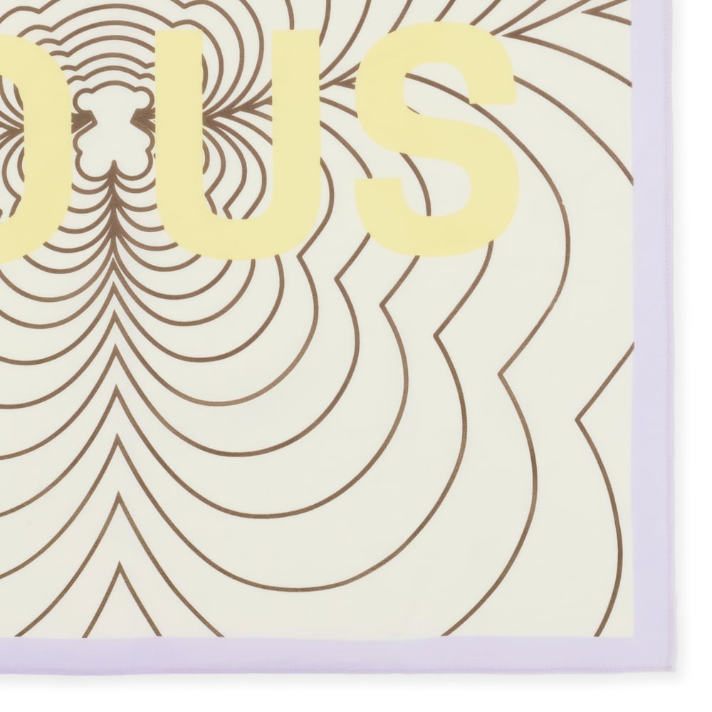 Foulard bandana mauve TOUS Maar