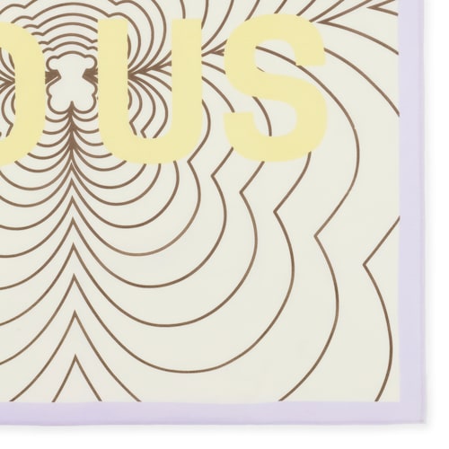 Len&ccedil;o bandana malva TOUS Maar