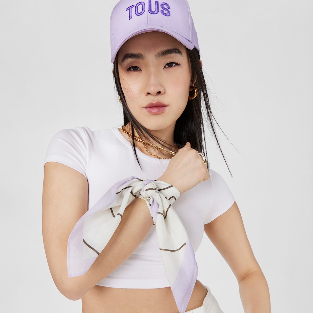 Foulard bandana mauve TOUS Maar
