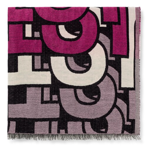 Pink jacquard TOUS Vera Foulard image number 0