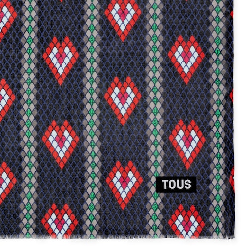 Black modal Foulard TOUS Lamba