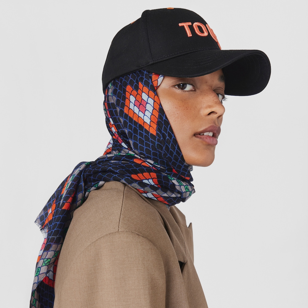 Foulard de modal negro TOUS Lamba