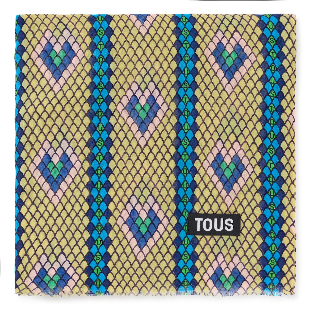 Foulard de modal amarillo TOUS Lamba image number 0