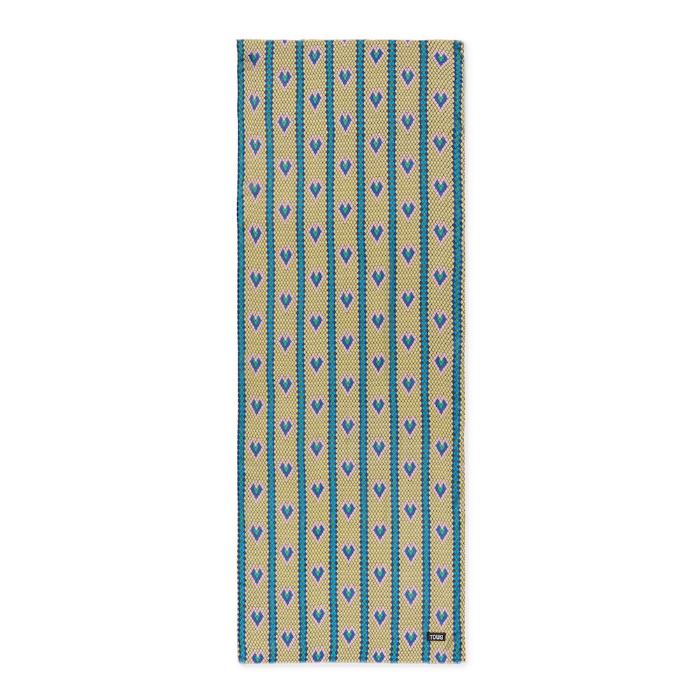 Yellow modal Foulard TOUS Lamba