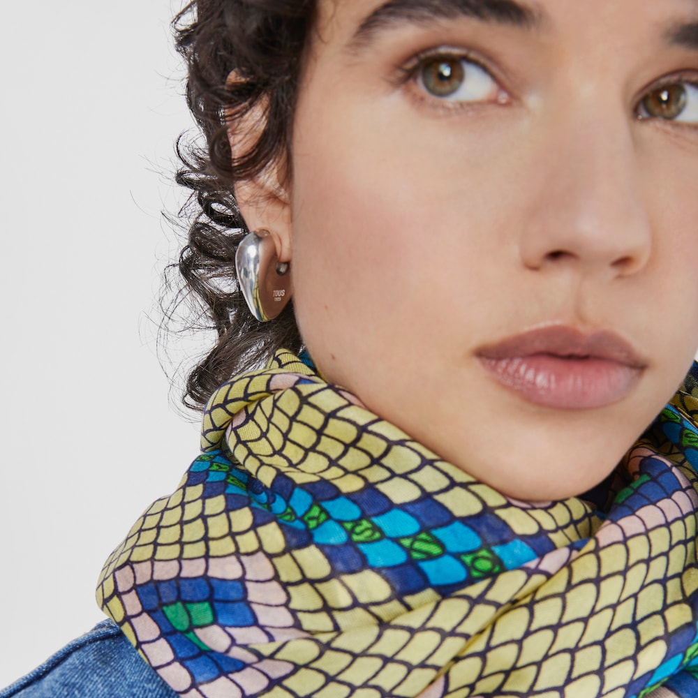 Foulard de modal amarillo TOUS Lamba image number 4