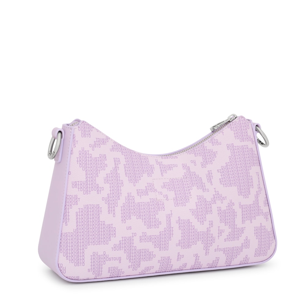 Bolso de hombro malva Kaos Pix