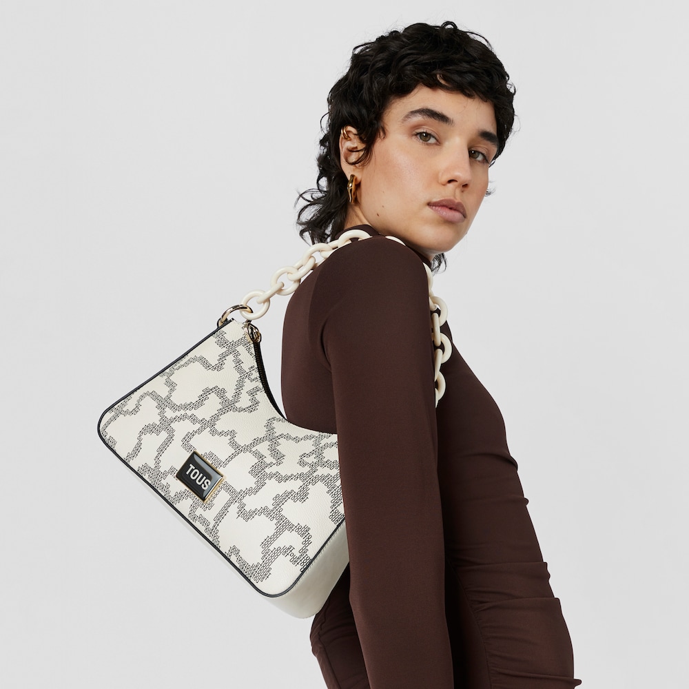 B&eacute;žov&aacute; Kabelka přes rameno Kaos Pix