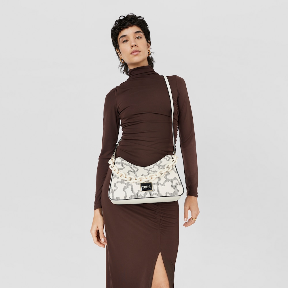 B&eacute;žov&aacute; Kabelka přes rameno Kaos Pix