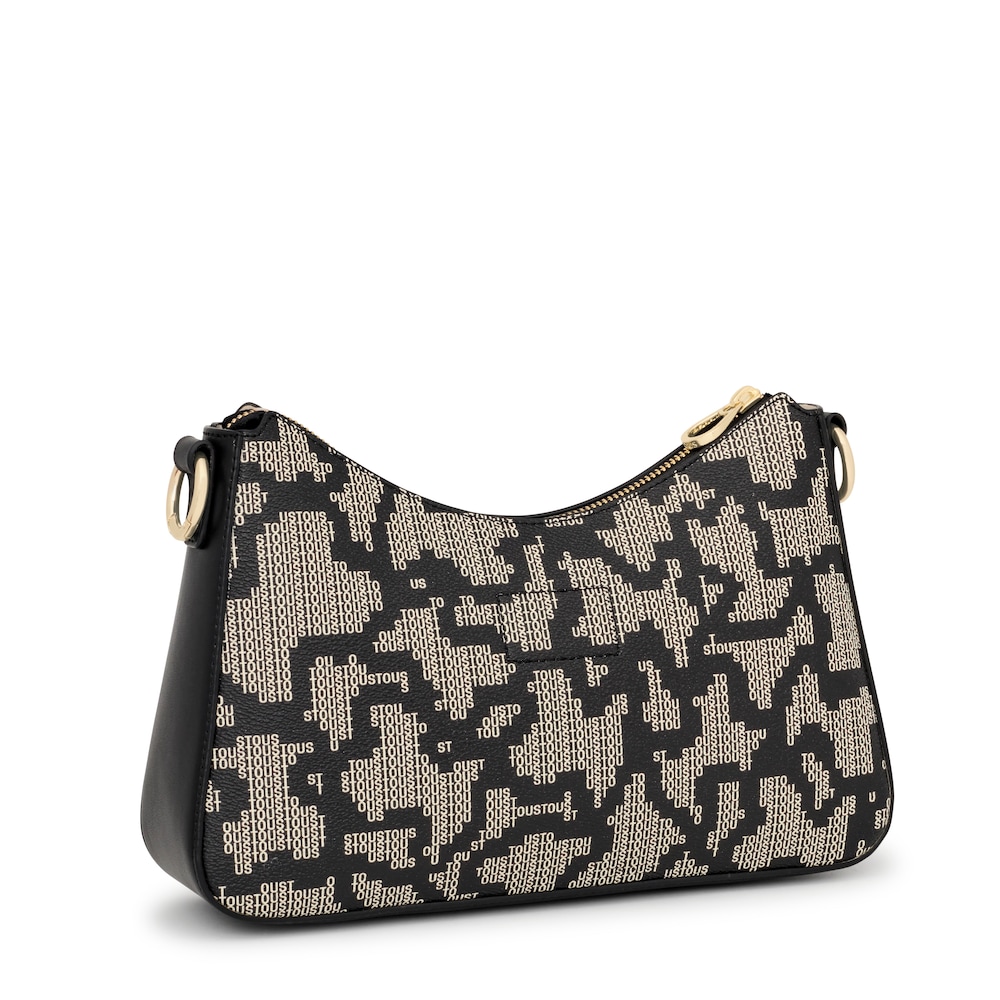 Bolso de hombro negro Kaos Pix