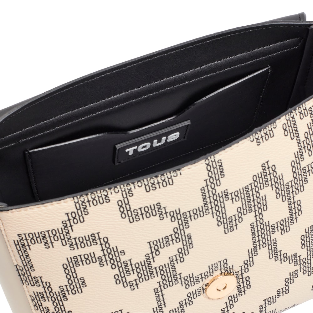 Bandolera pequeña beige Kaos Pix image number 2