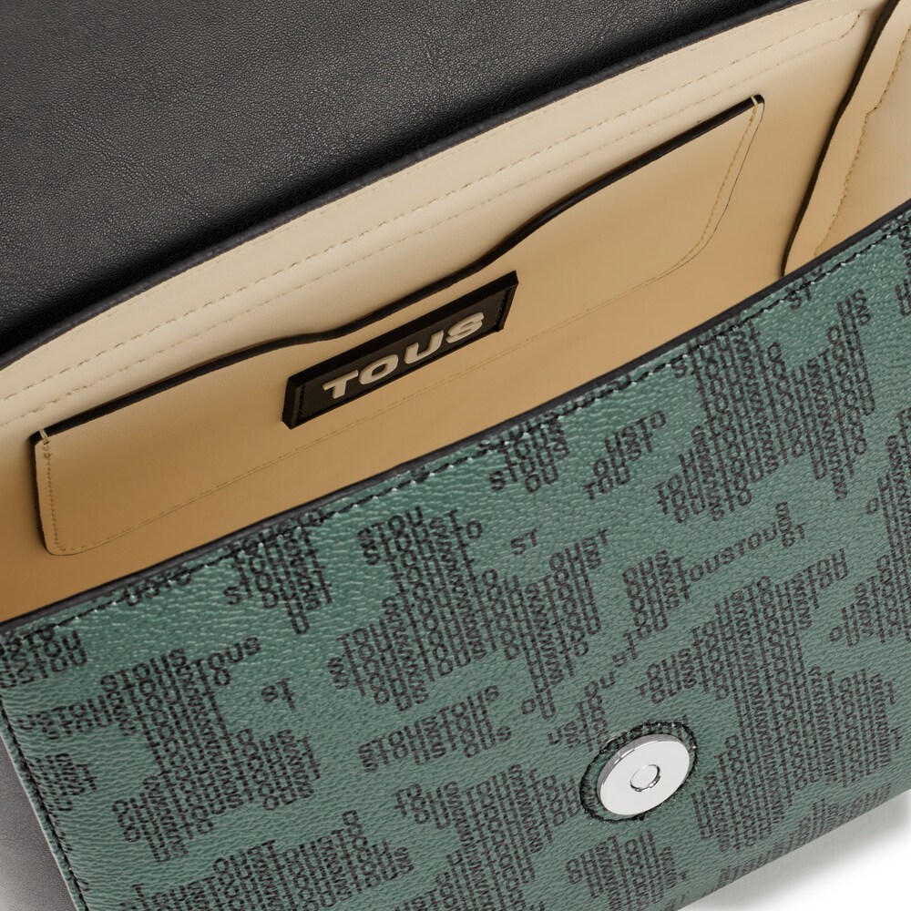 Mal&aacute; zelen&aacute; Crossbody kabelka Kaos Pix