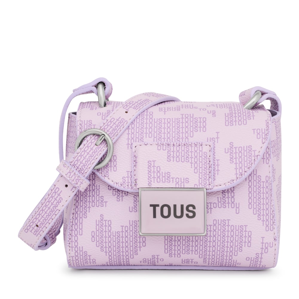 Dark mauve Kaos Pix Mini crossbody bag