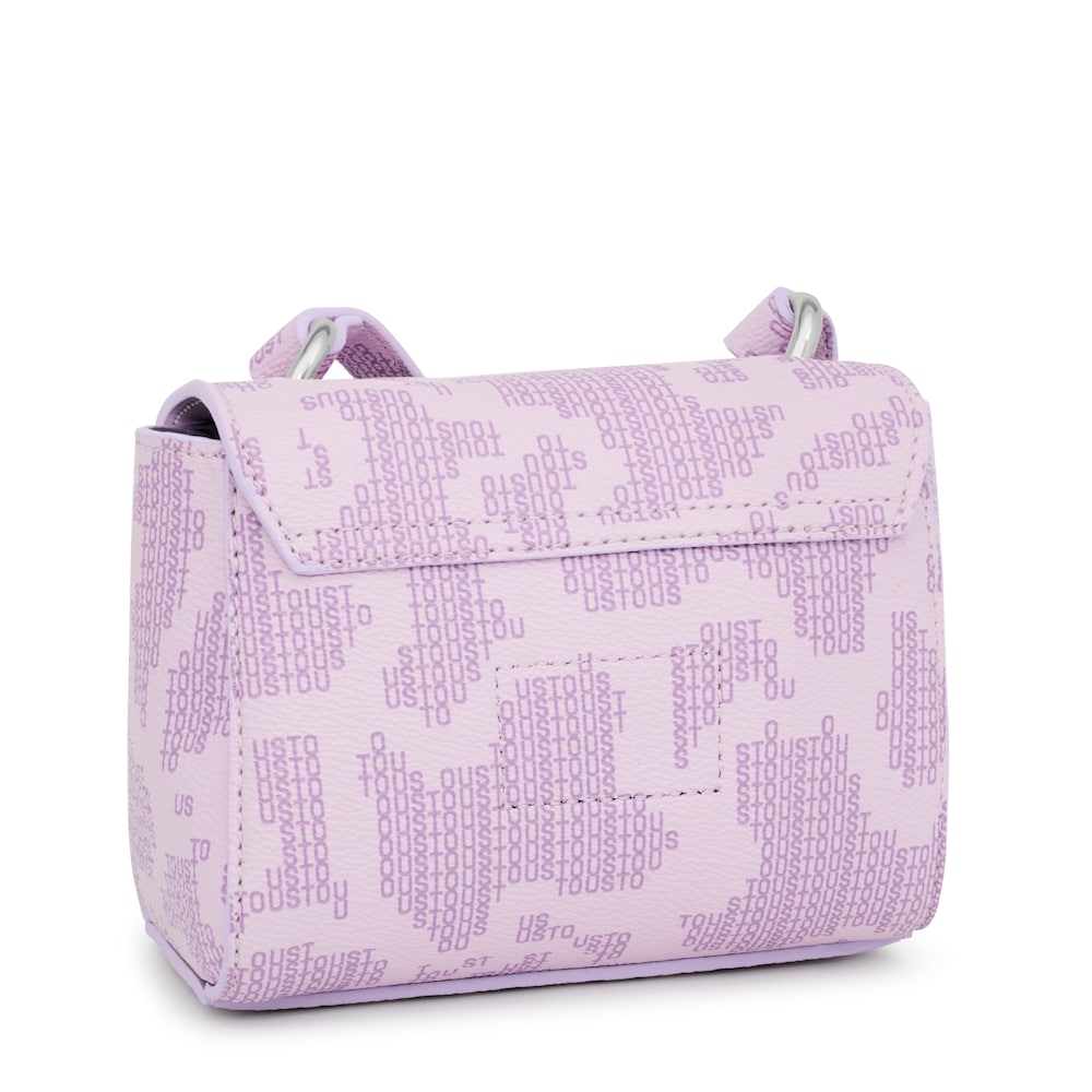Dark mauve Kaos Pix Mini crossbody bag