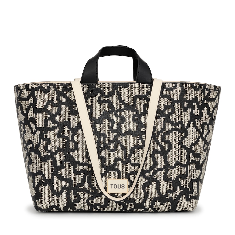 Medium black Kaos Pix Tote bag