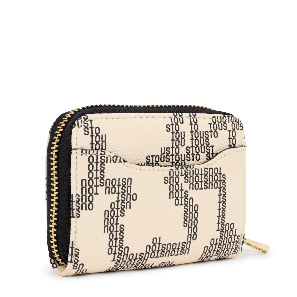 Monedero beige Kaos Pix