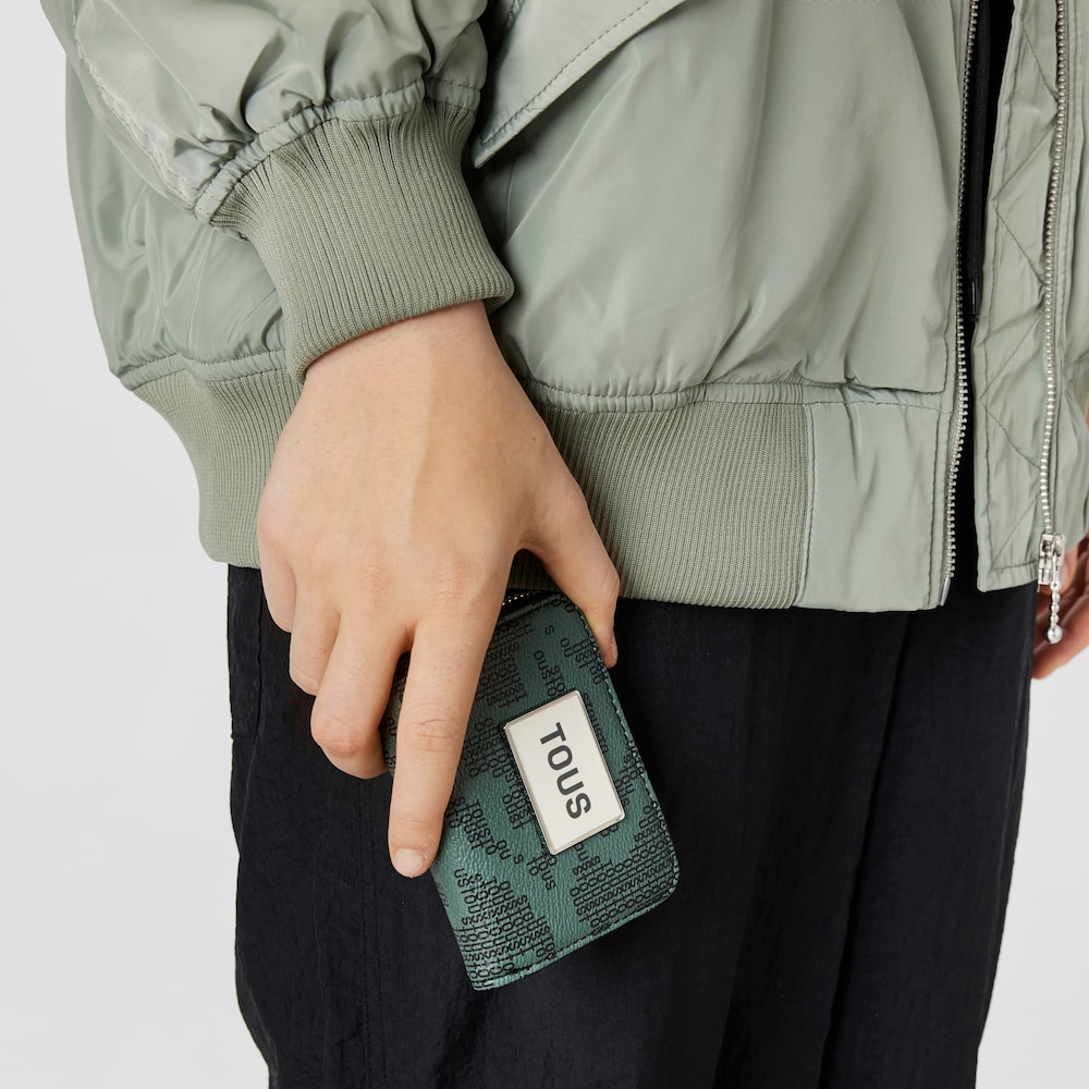 Green Kaos Pix Change purse